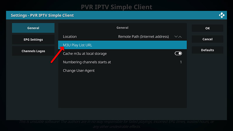 How to setup IPTV on Kodi